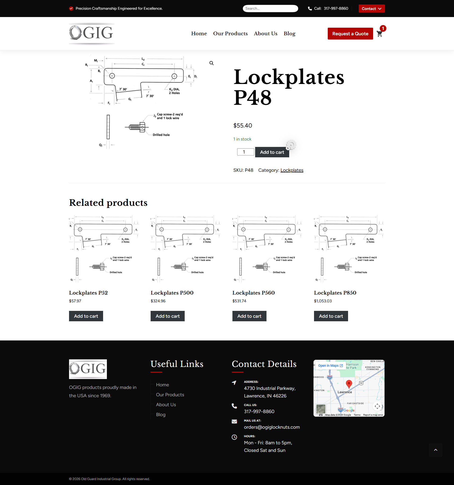 Individual Product Page